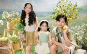 Khánh Thi khoe ảnh ba con nhân dịp Quốc tế Thiếu nhi, visual gây sốt