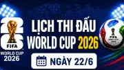Lịch thi đấu World Cup 2026 ngày 22/6: Bỉ vs Iran, Uruguay vs Cabo Verde, New Zealand vs Ai Cập