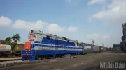 Lần đầu tiên tỉnh Thanh Hải mở tuyến vận tải container đường sắt đến Đồng Nai