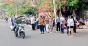 Mưa lớn và thí sinh ngủ quên trong ngày thi tốt nghiệp THPT 2026 tại An Giang