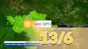Miền Bắc mưa dông, miền Trung nắng nóng gay gắt, Nam Bộ chiều tối mưa