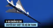 Máy bay X-59 chuẩn bị vượt tốc độ âm thanh