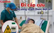 Nam thanh niên 22 tuổi ở Điện Biên uống nhầm thuốc diệt cỏ vì say rượu