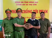 Đồng Nai: Tê tê Java quý hiếm bò vào sân nhà dân