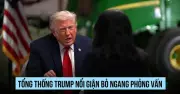 Ông Trump bỏ ngang phỏng vấn sau khi nhắc lại cáo buộc gian lận bầu cử