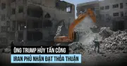 Ông Trump hủy tấn công vì sắp đạt thỏa thuận, Iran phủ nhận