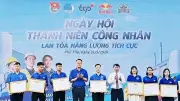 Ngày hội thanh niên công nhân tại Phú Thọ với nhiều hoạt động ý nghĩa