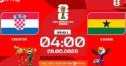 Nhận định Croatia vs Ghana: Thế trận chặt chẽ, ít bàn thắng