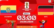 Nhận định Ecuador vs Đức: Cơ hội cuối cho đại diện Nam Mỹ