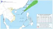 Áp thấp nhiệt đới trên Biển Đông khó ảnh hưởng đến đất liền, gió giật cấp 8, sóng cao 2-4m