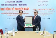 Palestine trao Huân chương truy tặng Đại tướng Võ Nguyên Giáp