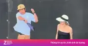 Pax Thiên cùng Angelina Jolie thi đấu pickleball từ thiện tại Los Angeles