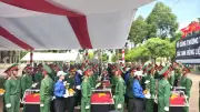 Phó Thủ tướng Hồ Quốc Dũng dự lễ hồi hương hài cốt liệt sĩ tại Campuchia