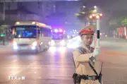 Phân luồng giao thông phục vụ Đại hội Công đoàn Việt Nam lần thứ XIV
