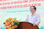 Phấn đấu hoàn thành cơ sở dữ liệu quốc gia về đất đai trong năm 2026