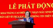 Phát động cao điểm thu nhận ADN thân nhân liệt sĩ trên toàn quốc