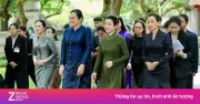 Phu nhân Thủ tướng cùng Phu nhân các nước ASEAN tham quan Văn Miếu