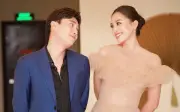 Quốc Trường nhạy cảm khi bị gọi 'già' bên Tiểu Vy, hài hước đáp 'cưới liền'