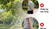 Sai lầm khi đi bộ khiến giảm hiệu quả sức khỏe