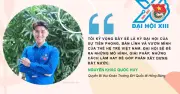 Sinh viên Hồng Bàng gửi niềm tin đến Đại hội Đoàn toàn quốc lần thứ XIII