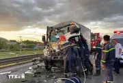 Tai nạn giao thông nghiêm trọng trên cao tốc Bắc - Nam, hai người tử vong
