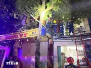 Thanh Hóa giải cứu 3 người mắc kẹt tại ngôi nhà bị cháy lúc rạng sáng