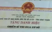 Thay đổi chế độ tiền thưởng danh hiệu Chiến sĩ thi đua cơ sở từ 1/7/2026