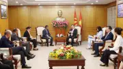 Tiếp đoàn đại biểu Đảng Đại hội Dân tộc Tái thiết Timor-Leste