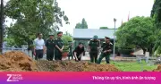 Tìm thấy hài cốt liệt sĩ tại Nghĩa trang Đăk Cấm, Quảng Ngãi