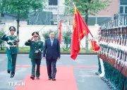 Tổng Bí thư, Chủ tịch nước dự lễ kỷ niệm 80 năm Bộ đội Pháo binh