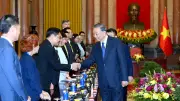 Tổng Bí thư, Chủ tịch nước Tô Lâm tiếp các trưởng đoàn dự Diễn đàn Tương lai ASEAN