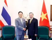 Tổng Bí thư, Chủ tịch nước Tô Lâm tiếp Thủ tướng Thái Lan Anutin Charnvirakul