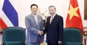 Tổng Bí thư, Chủ tịch nước Tô Lâm tiếp Thủ tướng Thái Lan, thúc đẩy quan hệ đối tác chiến lược