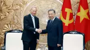 Tổng Bí thư, Chủ tịch nước tiếp cựu Chủ tịch Google Eric Schmidt