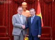 Tổng Bí thư, Chủ tịch nước tiếp Phó Chủ tịch Quốc hội Đức Bodo Ramelow