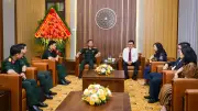 Tăng cường phối hợp tuyên truyền quốc phòng giữa Báo Nhân Dân và Tổng cục Chính trị