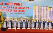 TP.HCM khởi công hơn 800 căn nhà ở xã hội kết hợp trường học