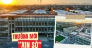 Trường THPT Việt Hùng hơn 200 tỷ đồng khánh thành ở Hà Nội, gây sốt mạng xã hội