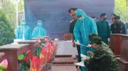 Tuyên Quang lấy mẫu ADN hài cốt liệt sĩ tại Nghĩa trang Quản Bạ