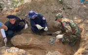 Tuyên Quang quy tập thêm 2 hài cốt liệt sỹ và 1 mộ tập thể tại Thanh Thủy