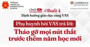 VAS tổ chức livestream tư vấn tuyển sinh 'Tháo gỡ nút thắt'