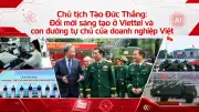 Viettel biến đổi mới sáng tạo thành năng lực cốt lõi, dẫn dắt công nghệ chiến lược quốc gia