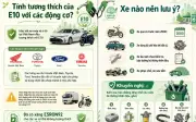 Xe nào cần lưu ý khi dùng xăng E10? Khuyến cáo từ Bộ Công Thương