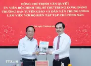 Xây dựng Tạp chí Cộng sản là cơ quan lý luận chính trị hàng đầu
