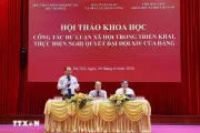 Đẩy mạnh dư luận xã hội thực hiện Nghị quyết Đại hội XIV của Đảng