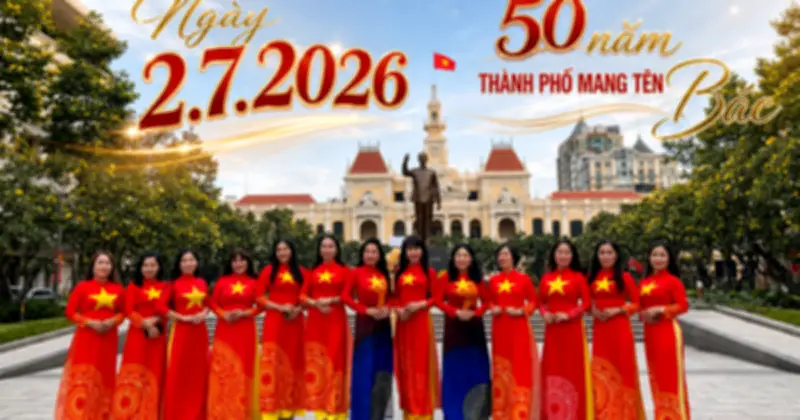 50 năm Sài Gòn - Gia Định mang tên Bác Hồ (2.7.1976-2.7.2026)