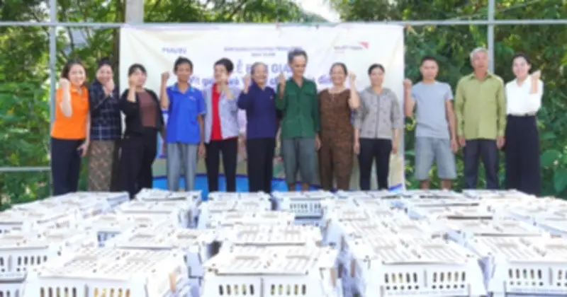 9 năm Mavin và World Vision hỗ trợ sinh kế vùng cao Thanh Hóa