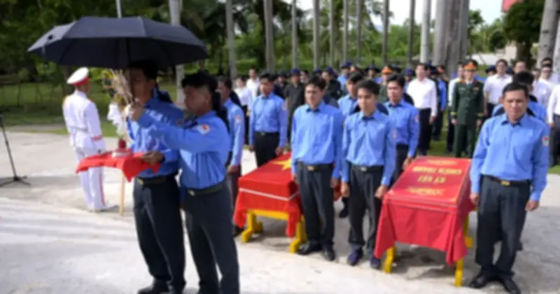 An Giang quy tập 6.871 hài cốt liệt sĩ trong 25 năm