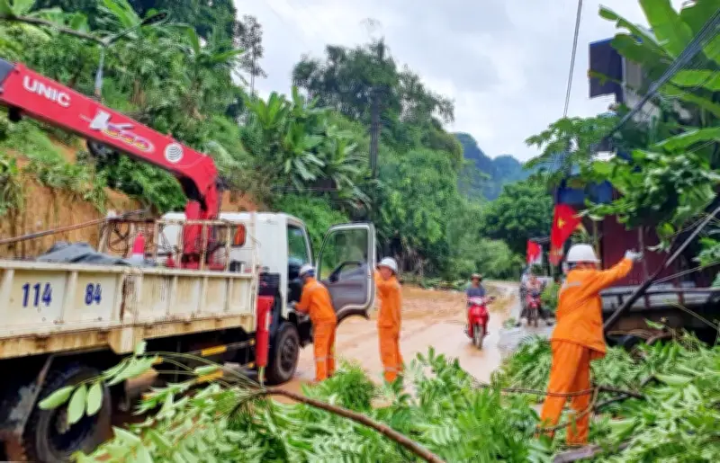 Bộ Công Thương yêu cầu chủ động ứng phó với bão số 1 và mưa lũ sau bão