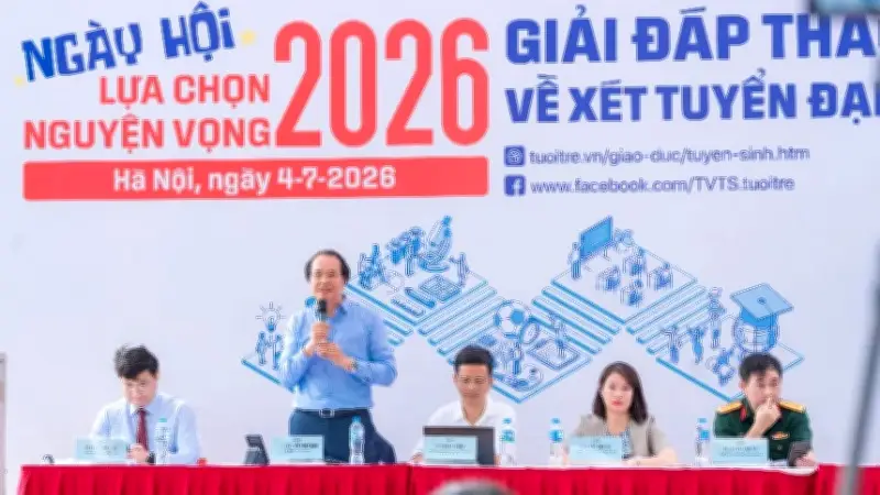 Bộ GD&ĐT khuyên thí sinh chọn nguyện vọng phù hợp, không áp đặt điểm số